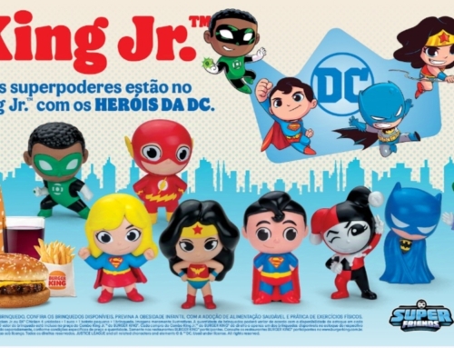 Os heróis e vilões da DC invadem o Burger King® e mostram seus superpoderes no King Jr.™